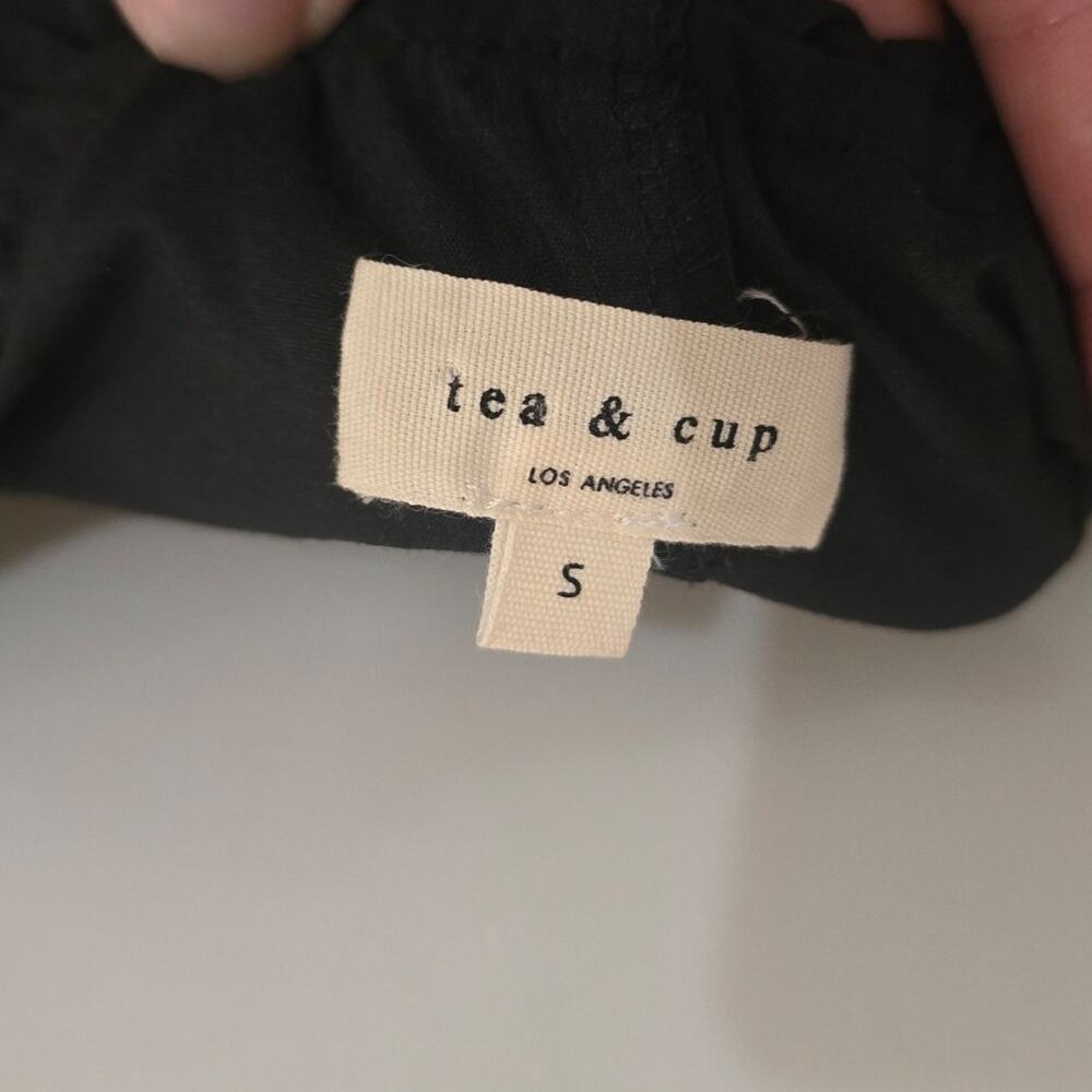 Tea & Cup Los Angeles Ruffle Off The Shoulder Top Size S - Picture 4 of 6